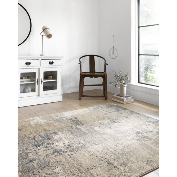 Williston Eleanore Performance Sand/Mist Rug & Reviews Wayfair